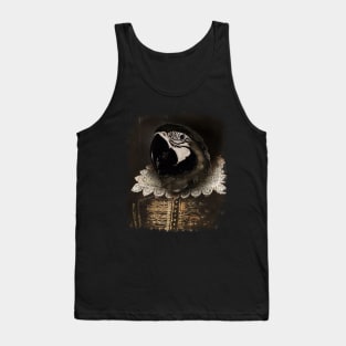 Old Shakespeare Parrot Poet Tank Top